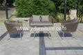 Hotel resort outdoor furniture fiber