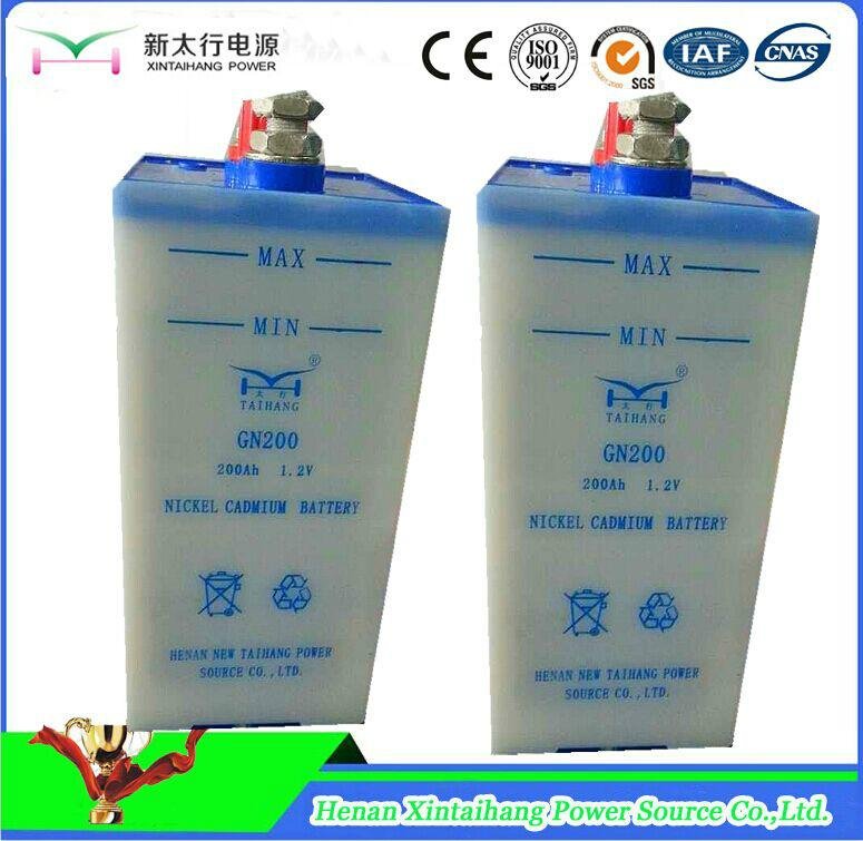 low discharge Ni-Cd rechargeable battery 200AH - NiCd battery200 - XIN TAI  HANG POWER SOURCE CO.,LTD (China Manufacturer) - Battery, Storage
