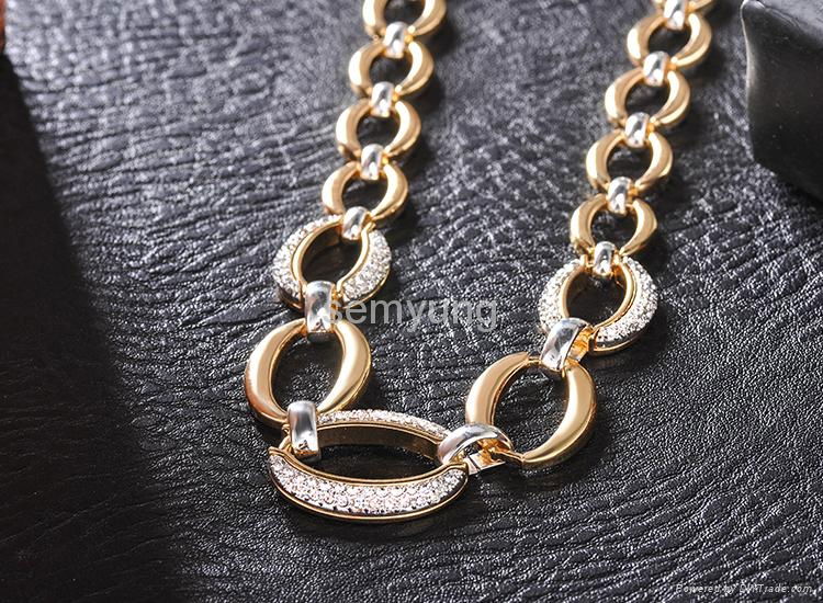 Fashion Simple Design Gold Women Necklace 5