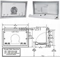 Koala Kare KB100-ST橫向入牆式塑料嬰儿護理台