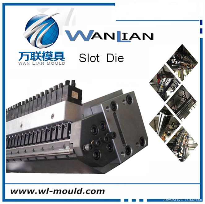 multi-layer co-extrusion slotting head for screw extruder line 4