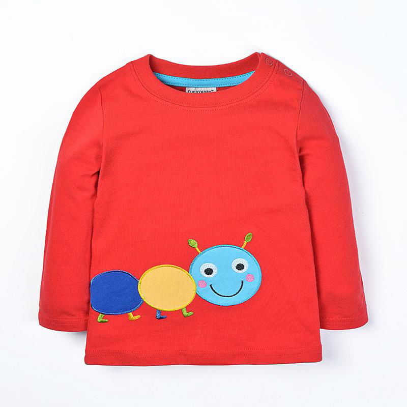 Long sleeve children's wear t-shirts 3