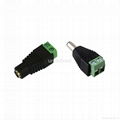 male or female DC Connector Jack Plug 5.5x2.1mm for adapter and cctv camera