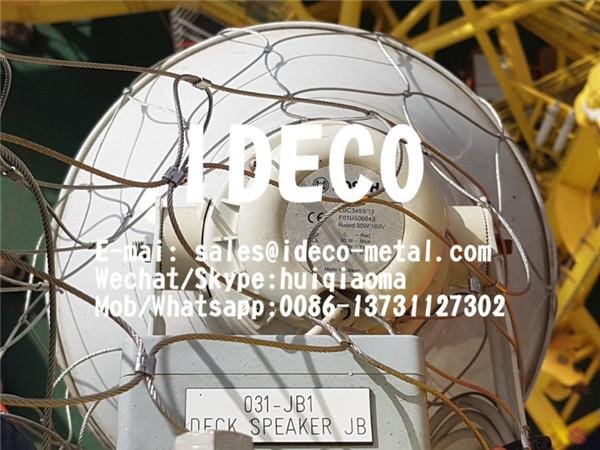 Drop Safe Cable Nets Fall Safety Wire Mesh Nets for Drilling Equipment 3