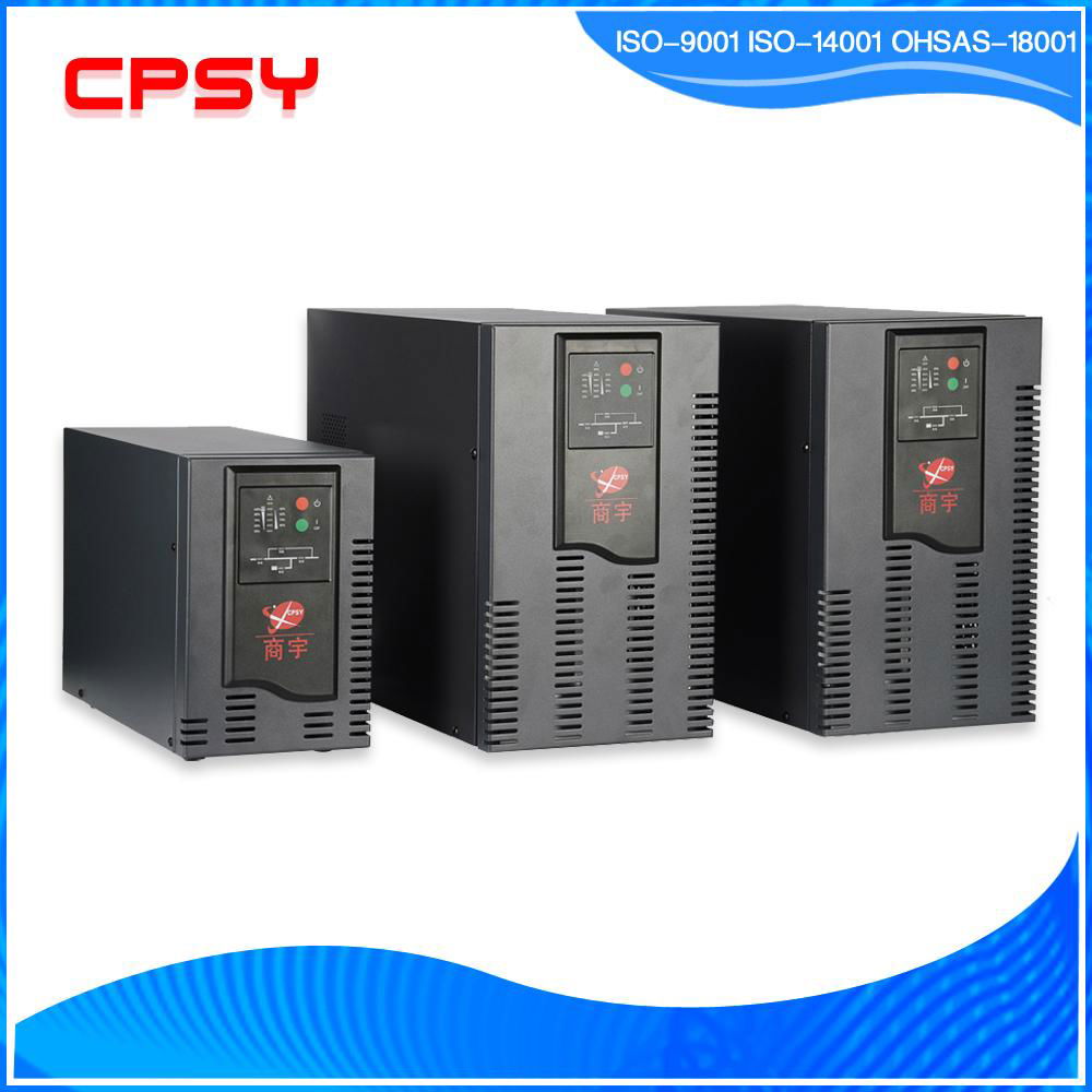 DSP technology high frequency single phase pure sine wave online ups 1kva-3kva