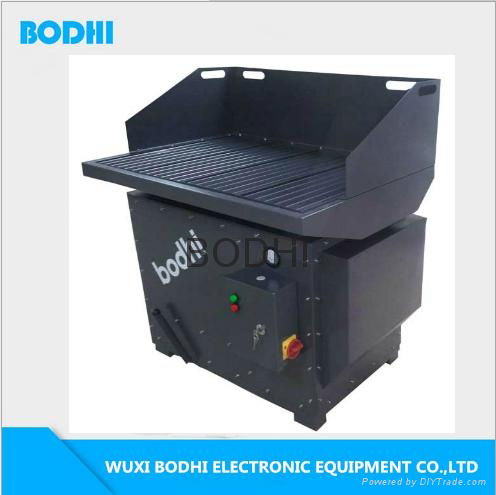 Downdraft table efficiency dust fume extractors 4