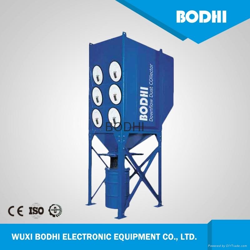 Centralization dust collector system for fume smoke extraction equipment