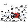 Carbon Fiber for Ducati Motorcycle Parts 4