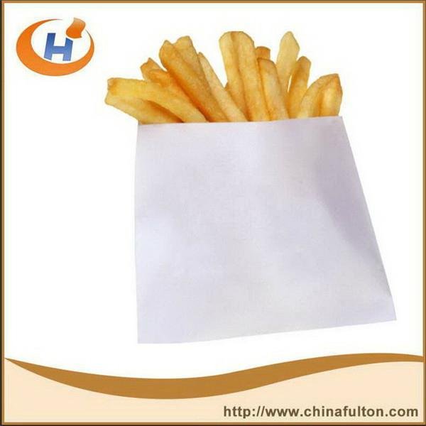 Greaseproof food grade paper for hamburger . 2