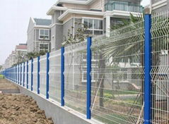 3D Curved Wire Mesh Fence