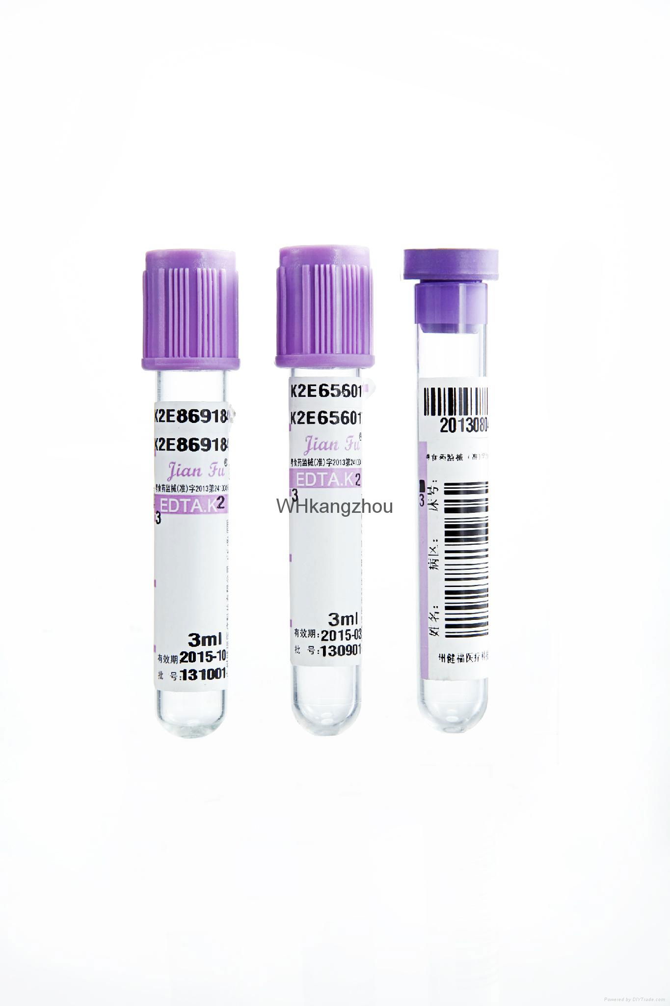 CE/ISO certificated vacuum blood collection tube  2