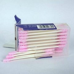 50PCS paper stick cotton swab in square box(spring type)