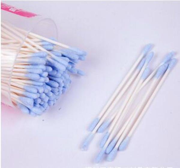 150PCS  Colorful paper stick cotton swab for baby care 