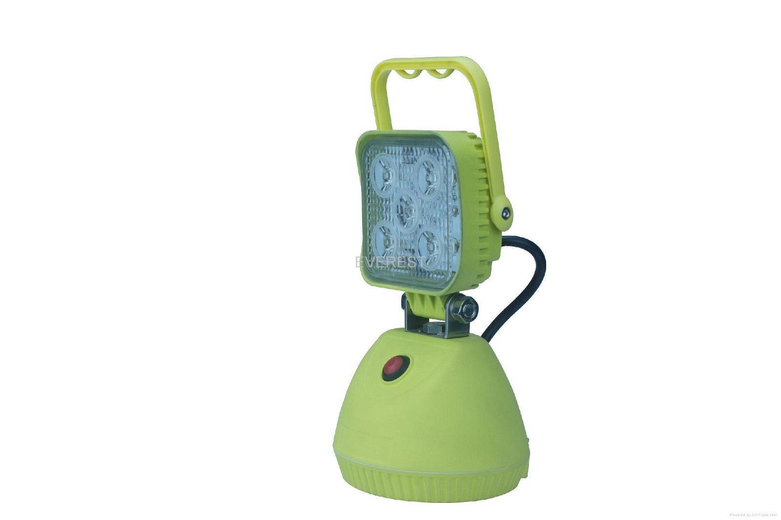 15W LED Rechargeable Work Light With Strong Magnet Base 2