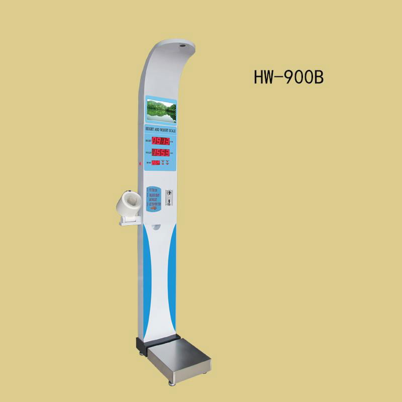 Automatic ultrasonic height and weight blood pressure measuring scale HW-900B