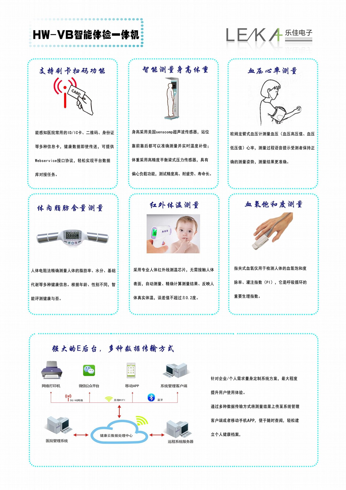 Intelligent all-in-one physical examination machine 4