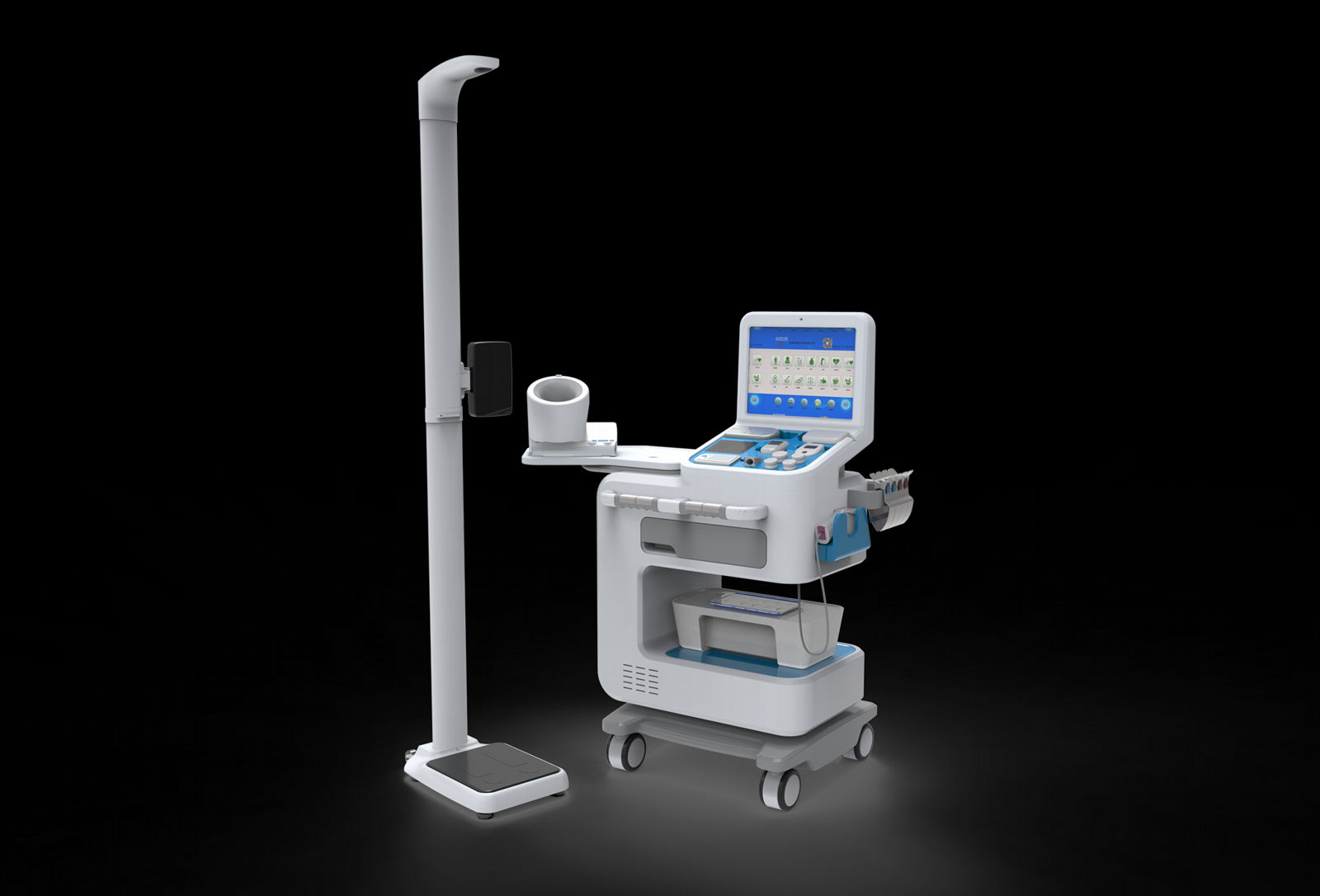 Widely used in hospital height and weight scale HW-600B 2