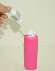 Dongguan Makeup cream lotion covered painting PET cosmetic spray bottle 