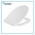 European Floor Mounted Soft Closing UF Material Hygienic Toilet Seat