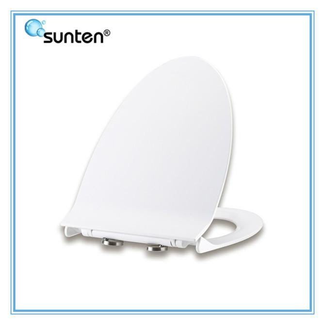 Professional  Elongated V Shape Slow Closed Quick Release Family Toilet Seat