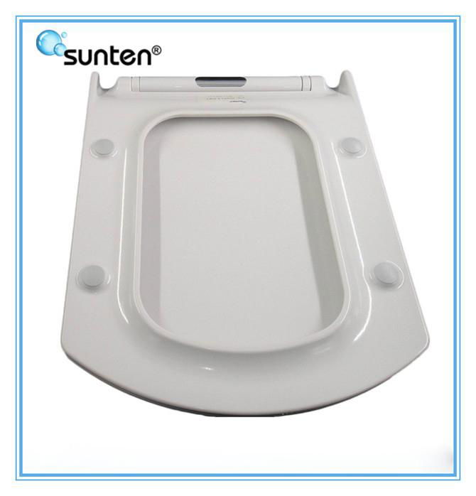 D Shape With Quick Release Hinges Custom Made Soft Close Inflatable Toilet Seat 3