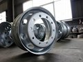tubeless wheel rim for commercial vehicle