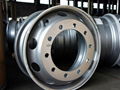 tubeless wheel rim for dump truck