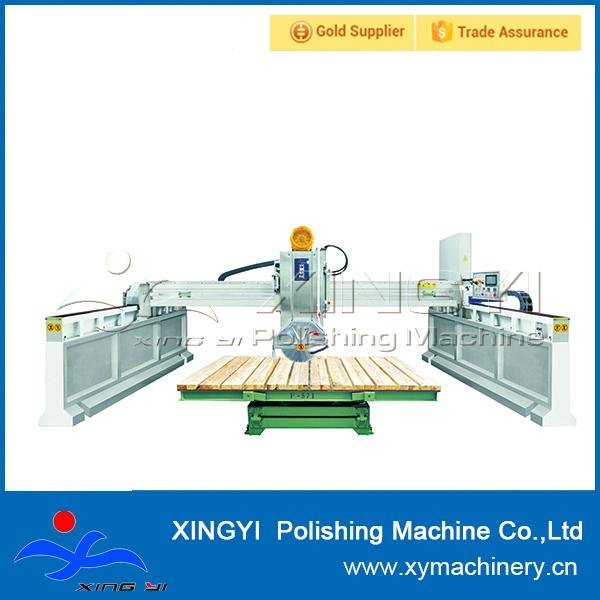Automatic Bridge Type Laser Stone Cutting Machine For Granite and Marble Slabs