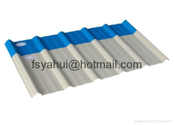 corrosion resistance water proof upvc roof tile 2