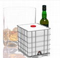 Scotch Whisky Bulk 1000 IBC Container.