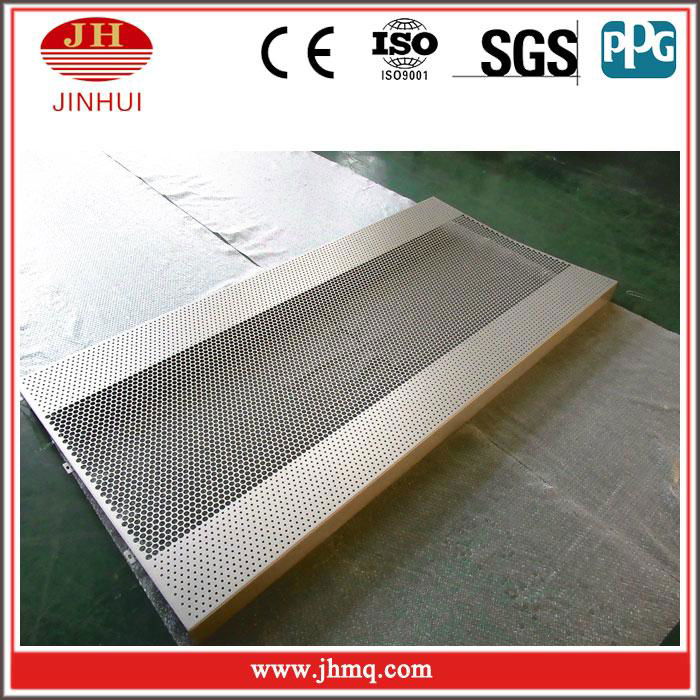 Perforated Panels of Airflow Rate 17% to 60% Aluminum Facade 3