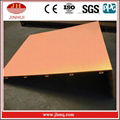 Gold PVDF Coated Durable Wall Panels for