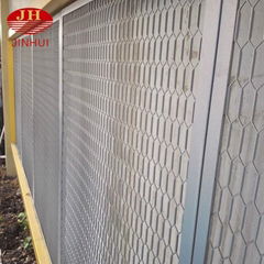 Aluminum Wire Mesh Hollow out Safety Stair Handrail