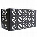 Outside aluminum protective cover punching carved air-conditioning enclosures 2