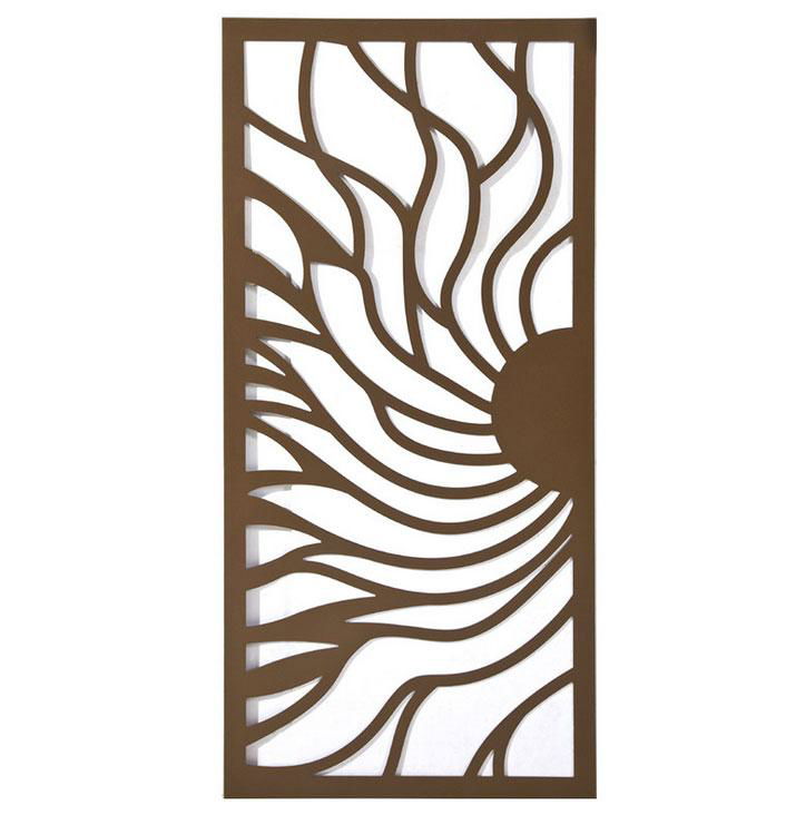 Exterior Design Aluminum Partition Wall Laser Cut Architectural Screens