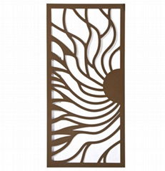 Exterior Design Aluminum Partition Wall Laser Cut Architectural Screens