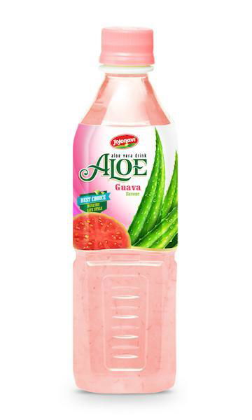 Fruit Juice Aloe Vera Drink With Guava Flavour
