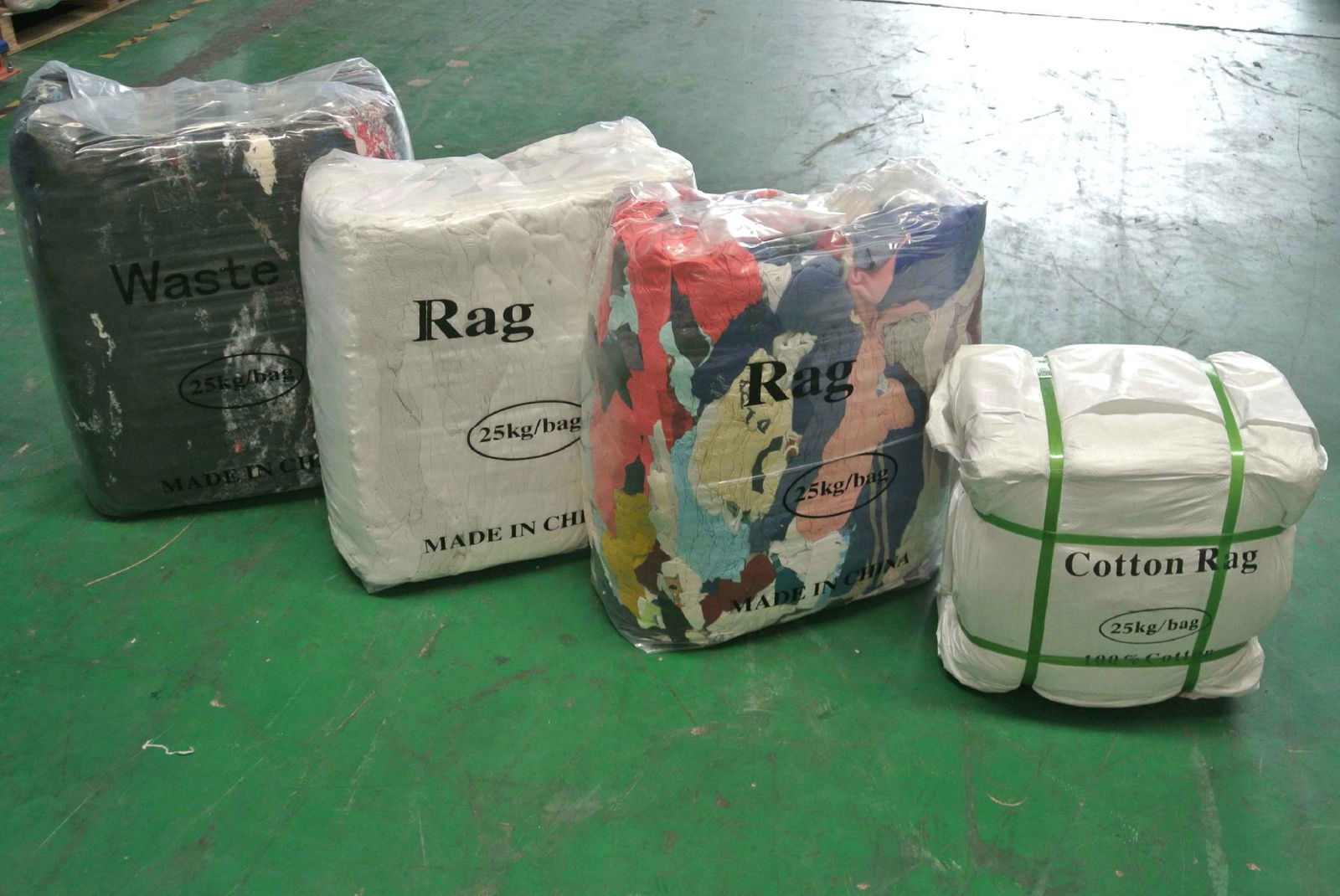 Premium Quality Used White T-Shirt Cotton Rags in Competitive Factory Cost 4