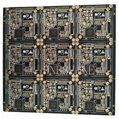 8 Layer Gold Plated PCB Multilayer Printed Circuit Boards Fabrication