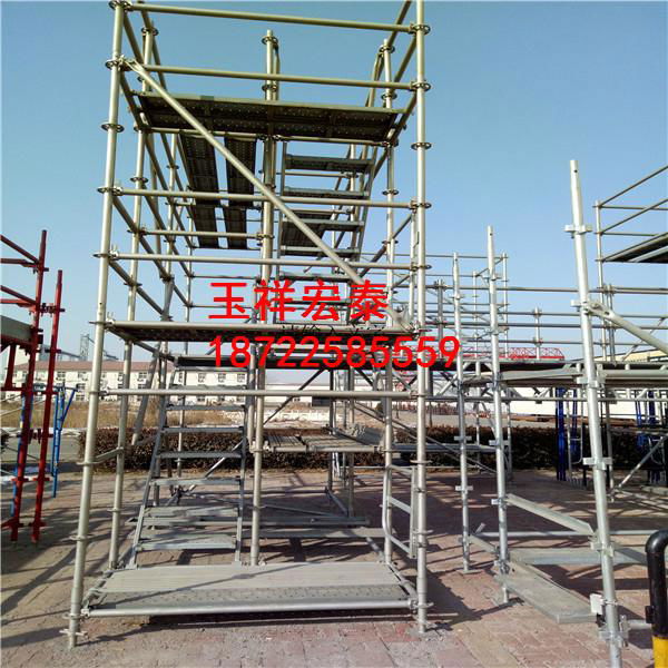Made in TIANJIN ringlock layher scaffolding mobile Tower 5