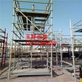 Made in TIANJIN ringlock layher scaffolding mobile Tower 5