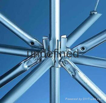 Galvanized  Q345 steel Layher allround ringlock scaffolding 3