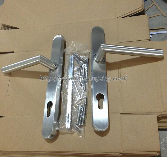 New fashion stainless steel hollow lever handle BS EN 1906 Grade3 & Grade 4