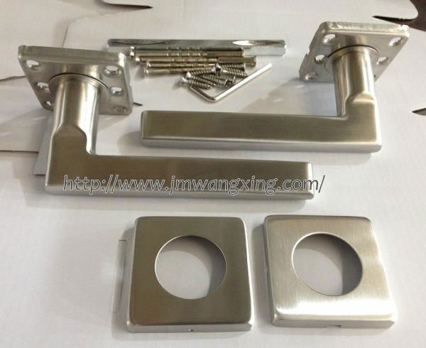 stainless steel 304 tube handle door lever handle