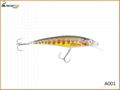 Wholesale 110mm 12g Minnow Lure Slow Sink Fishing Lures 3