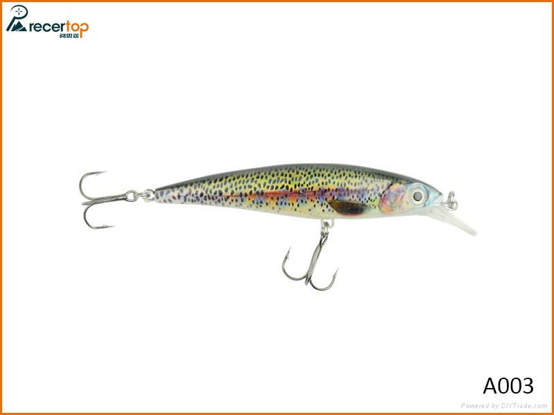 Wholesale 110mm 12g Minnow Lure Slow Sink Fishing Lures 4