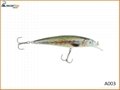 Wholesale 110mm 12g Minnow Lure Slow Sink Fishing Lures 4