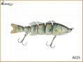 Angler Select Multi Jointed Fishing Life-Like Lure Bass Bait Swimbait Shallow Ha 3