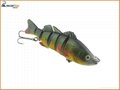 Angler Select Multi Jointed Fishing Life-Like Lure Bass Bait Swimbait Shallow Ha 5