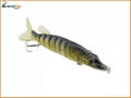 Soft Tail Pike Lures Hard Bait Eight Section Lures for Sea Fishing 5